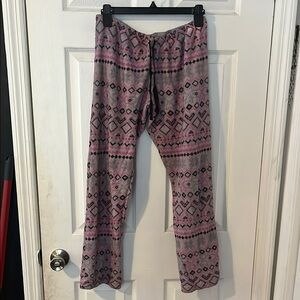 Bobbie Brooks Pink and Gray Sleepwear
